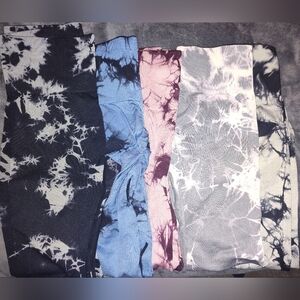 Seamless scrunch butt leggings yoga tights bundle